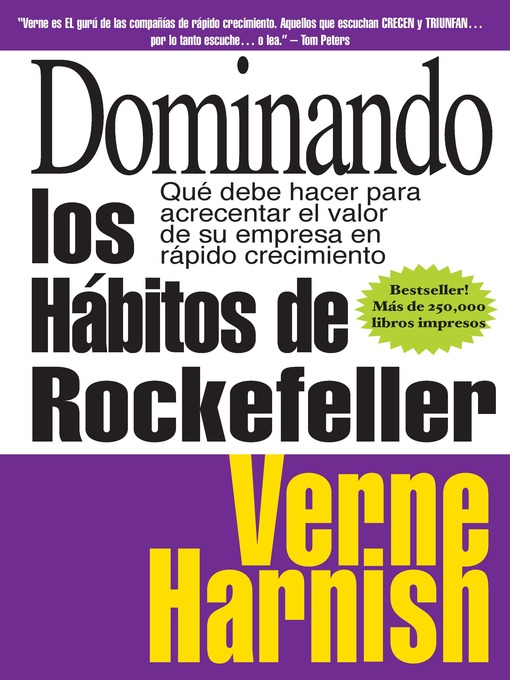 Title details for Dominando los Habitos de Rockefeller (Mastering the Rockefeller Habits) by Verne Harnish - Available